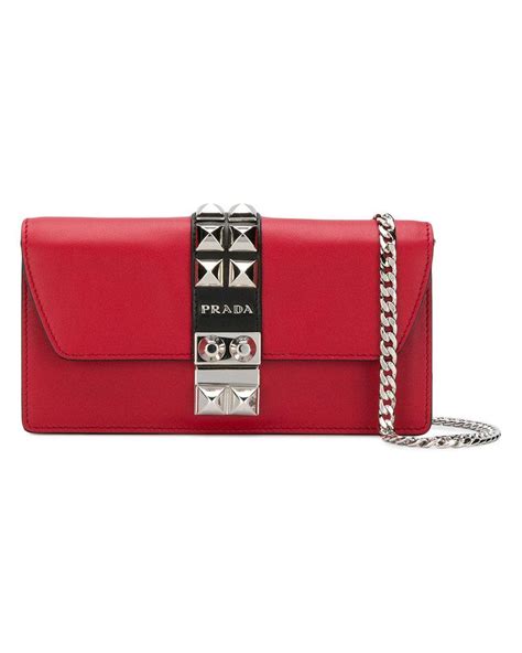 prada elektra red|Prada 2018 Elektra Studded Bag .